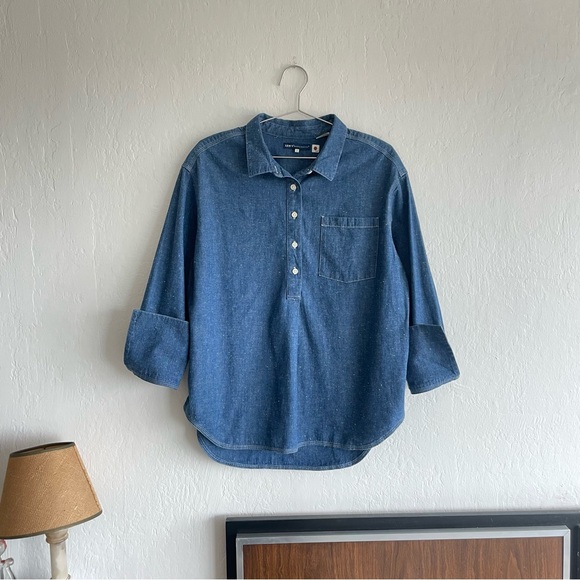Levi’s Made & Crafted Pullover Shirt Small - Picture 2 of 5